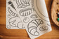 Silicone Colouring Mat - A World of Tasty Adventures