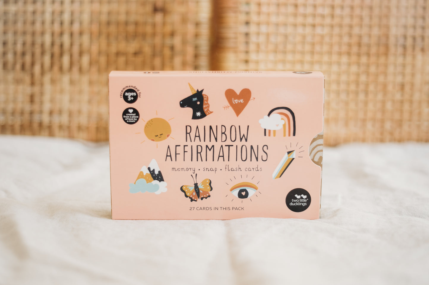 Rainbow Affirmations - Snap & Memory Game