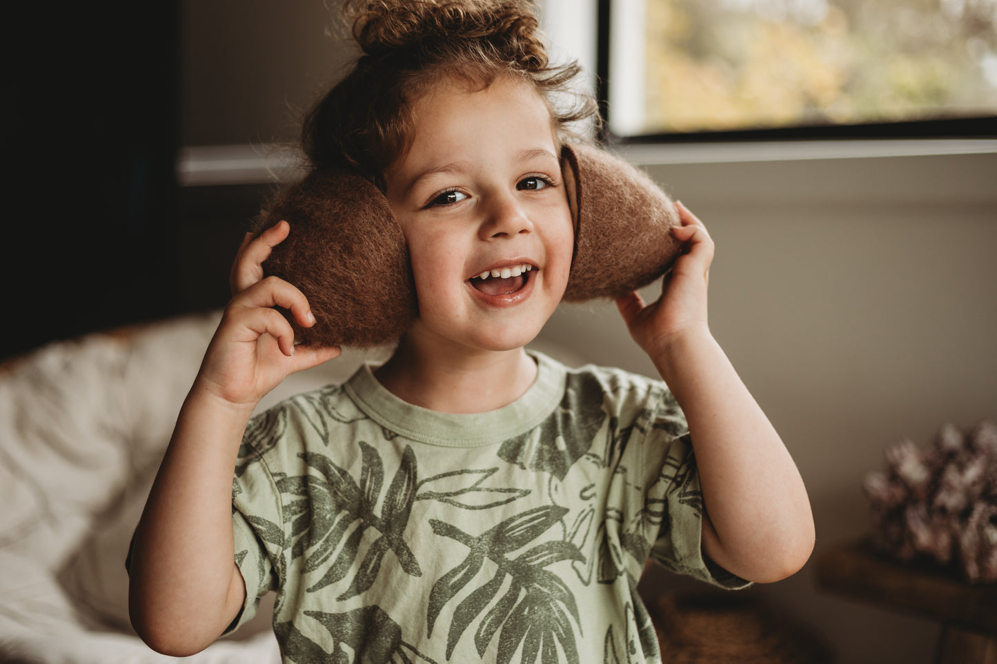 Felt Coconut (2 Halves)
