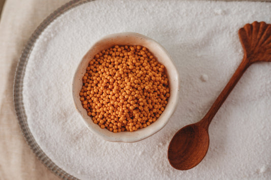 Tangerine Crush - Bronze Shimmer Eggs - SMALL - Potion Play & Sensory Ingredients