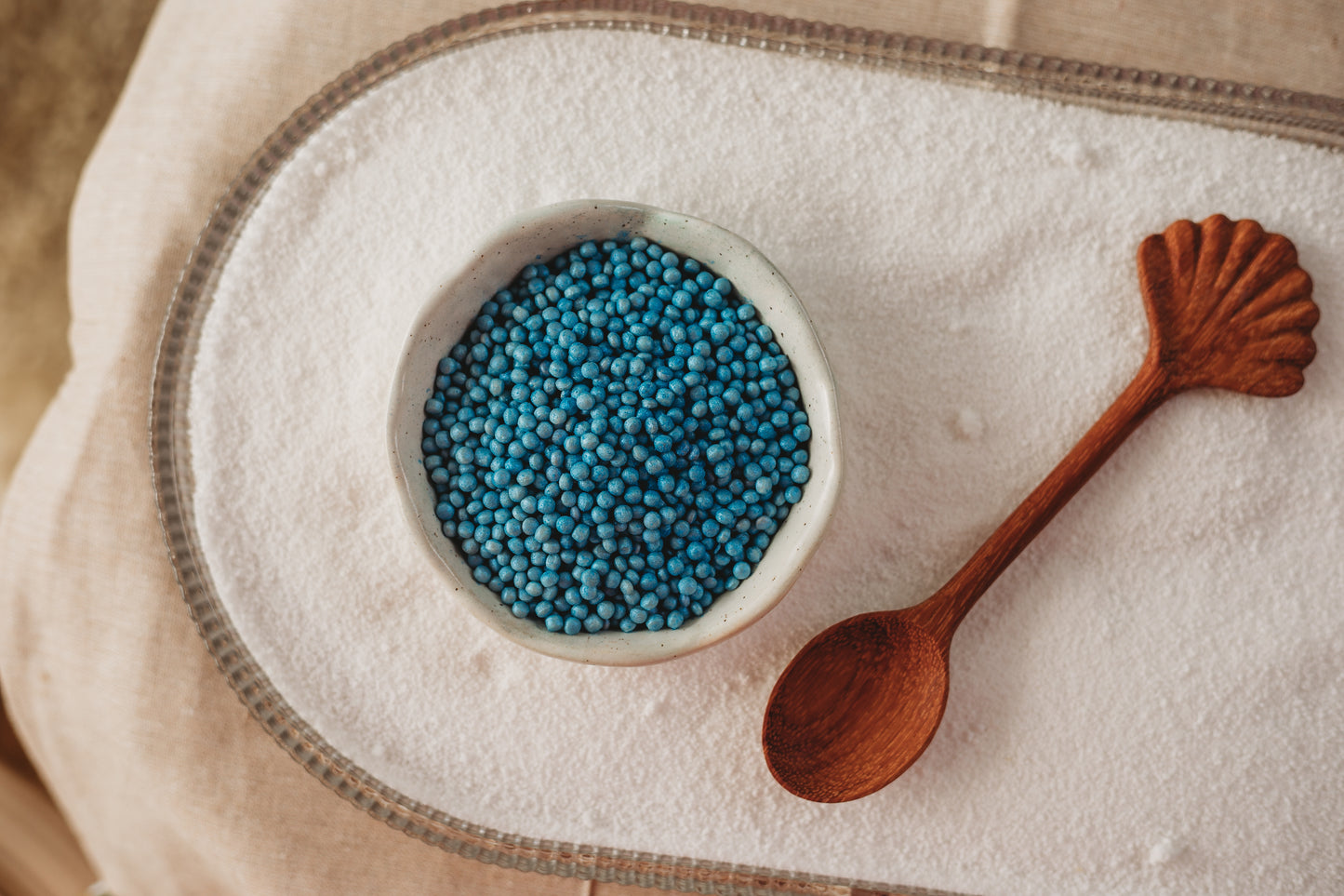 Blue Lagoon - Blue Shimmery Ocean Eggs - SMALL - Potion Play & Sensory Ingredients