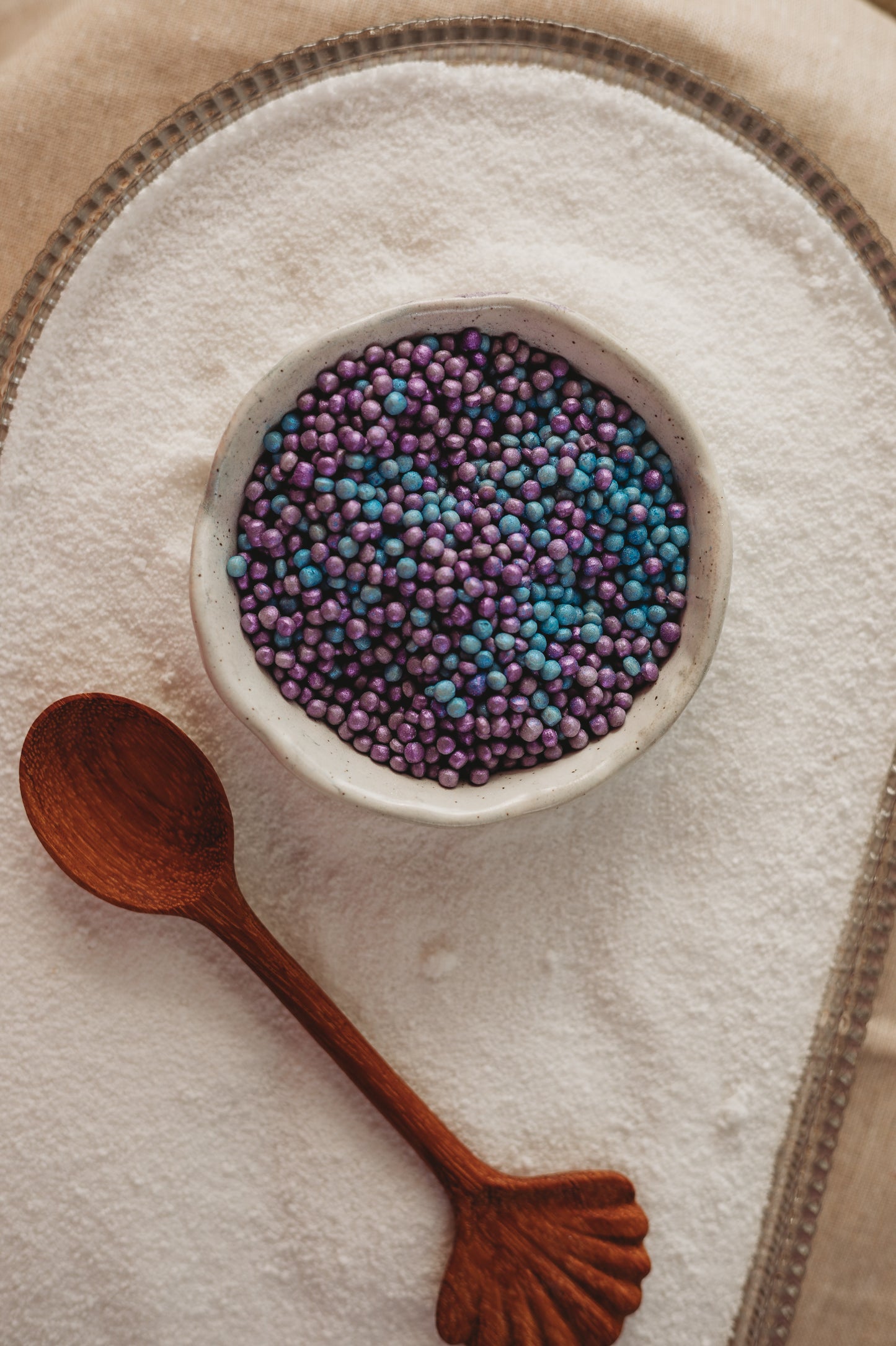 Narwhal Magic - Blue & Purple Shimmery Ocean Eggs - SMALL - Potion Play & Sensory Ingredients