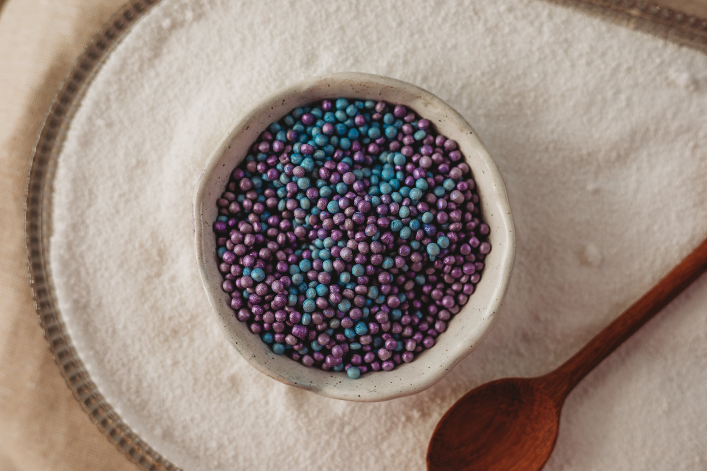 Narwhal Magic - Blue & Purple Shimmery Ocean Eggs - SMALL - Potion Play & Sensory Ingredients