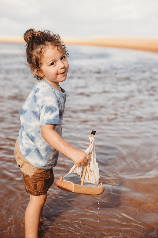 EcoVoyager Recycled Tree Sailing boat