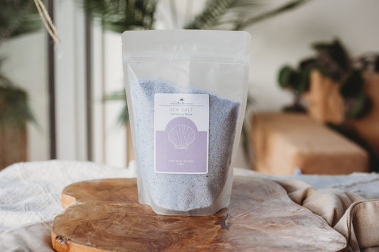 Purple Clam - Colour Sea Salt Sensory Play Tray