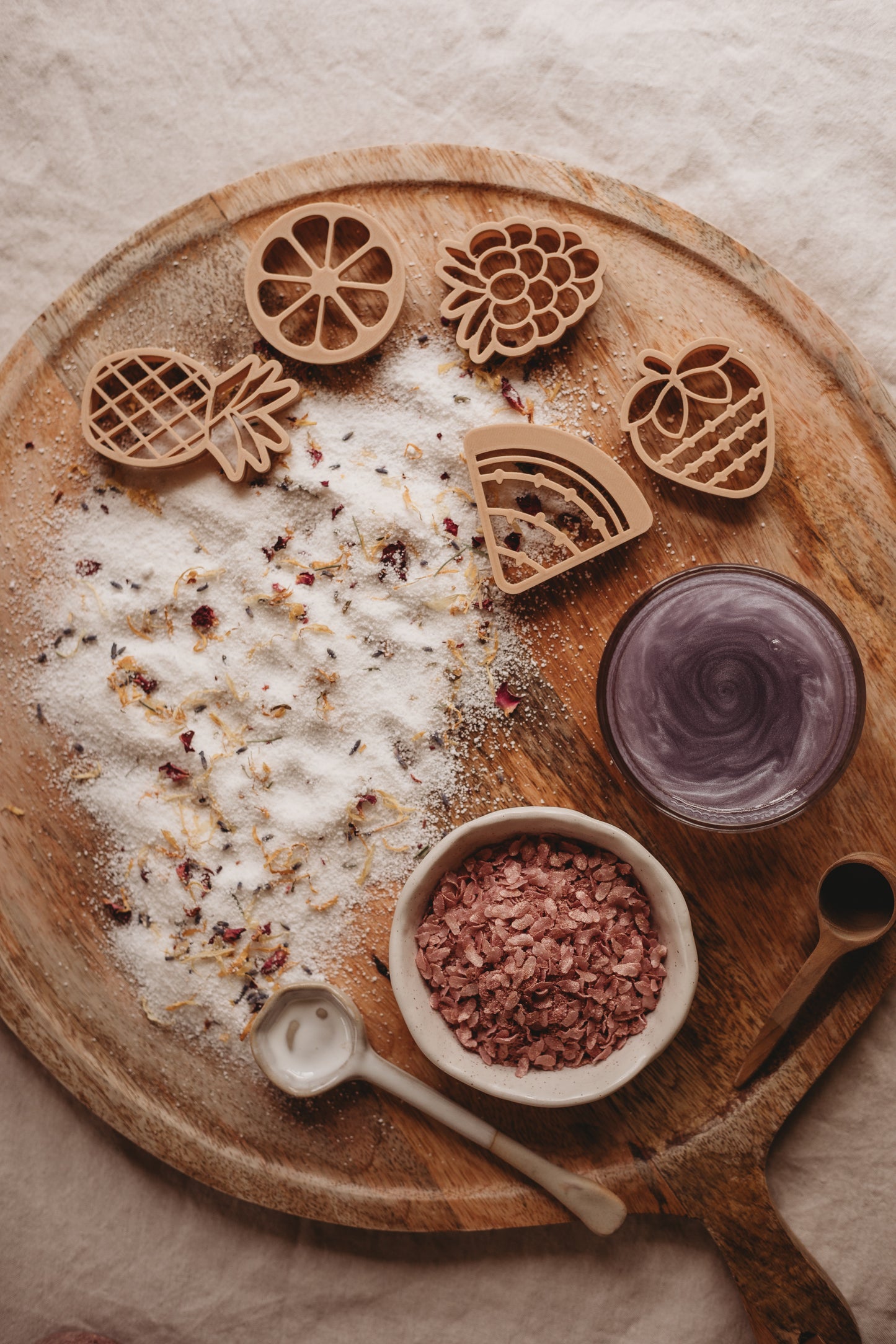 Aurora Pink - Iridescent Scales SMALL