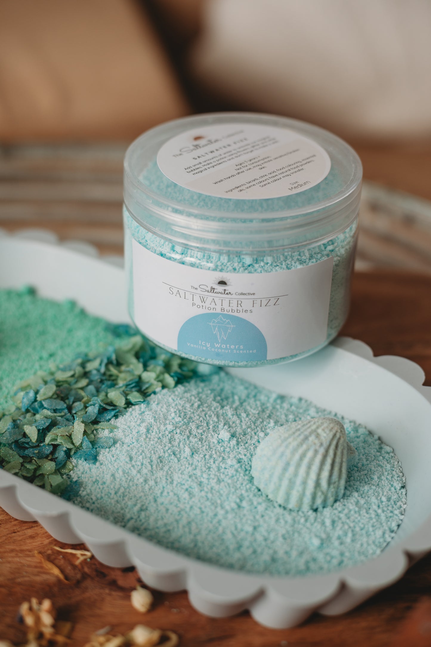 Icy Waters Saltwater Fizz - Medium potion bubbles