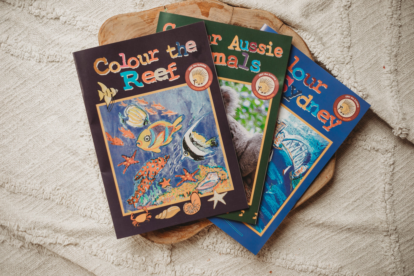 Set of 3 Colouring Books
