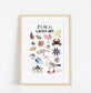 Beach Hunt Print