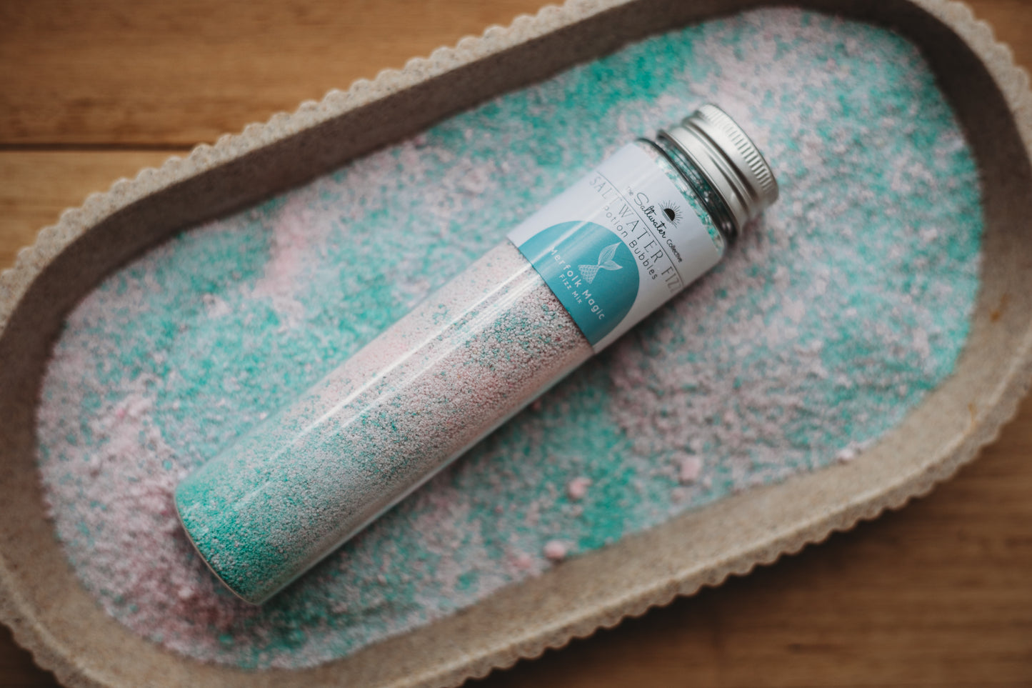Merfolk Magic Saltwater Fizz - Small potion bubbles