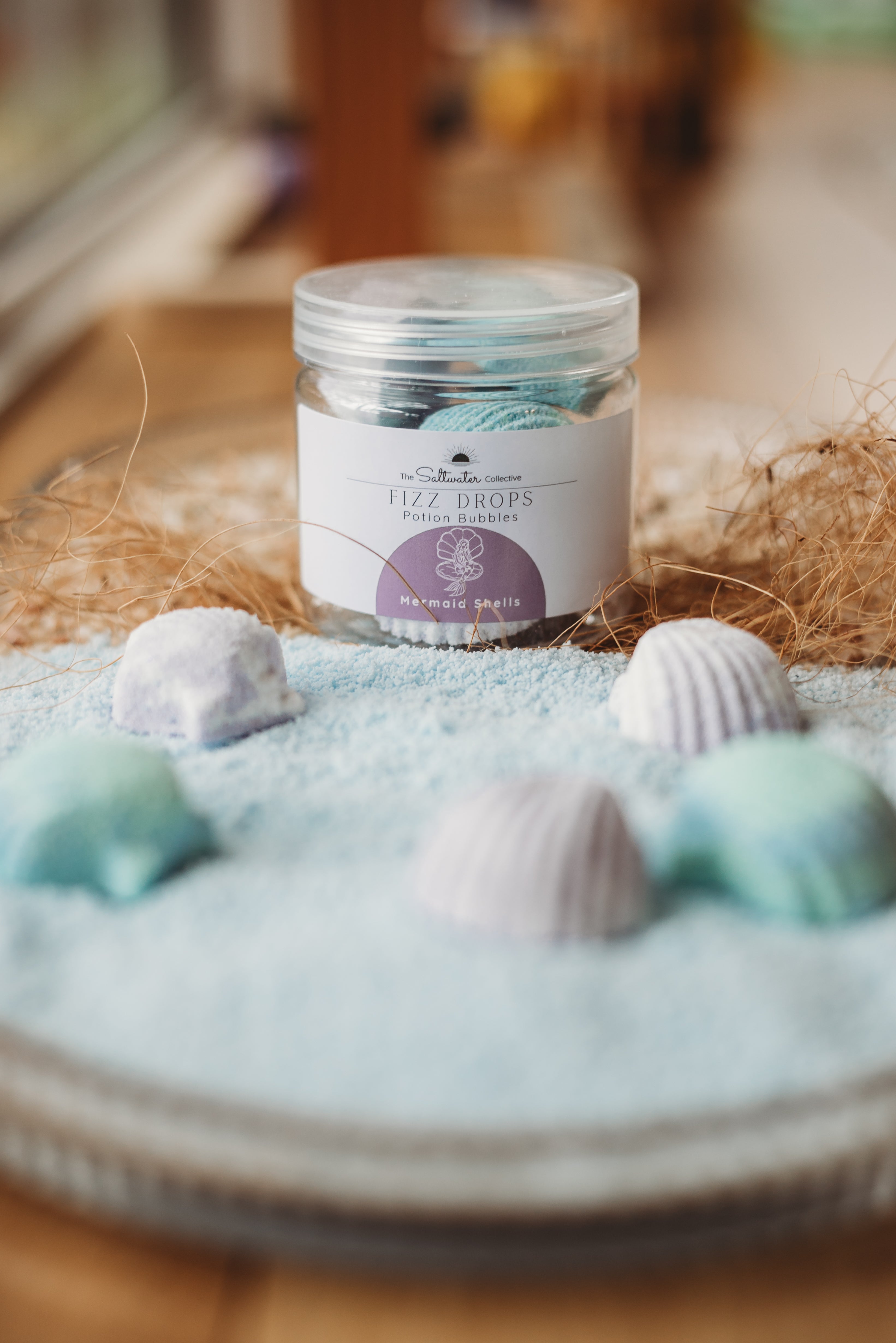 Mermaid Shells - Fizz Drops - Potion Bubbles – The Saltwater Collective