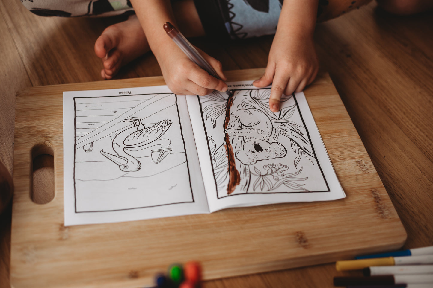 Set of 3 Colouring Books