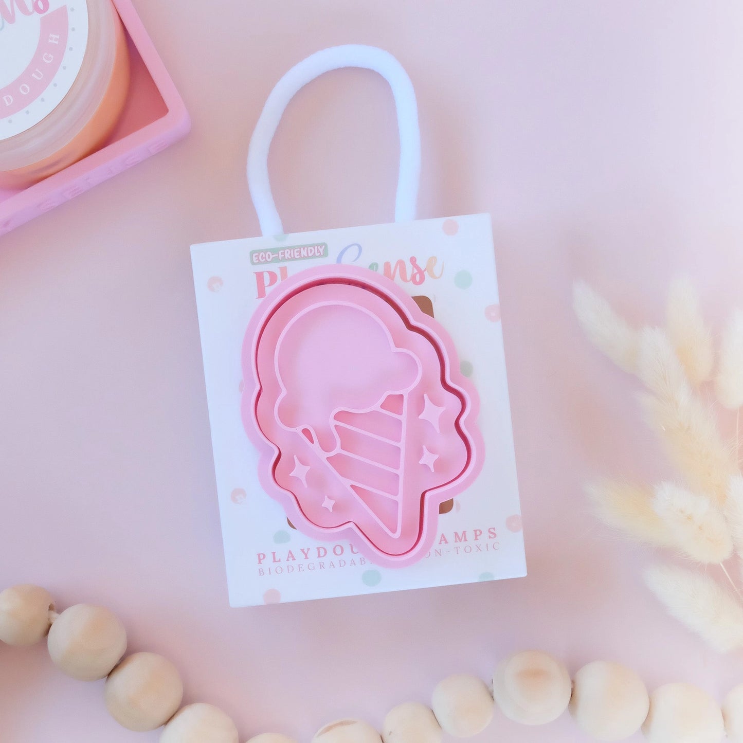 Celebration Ice Cream - Eco Playdough Stamp