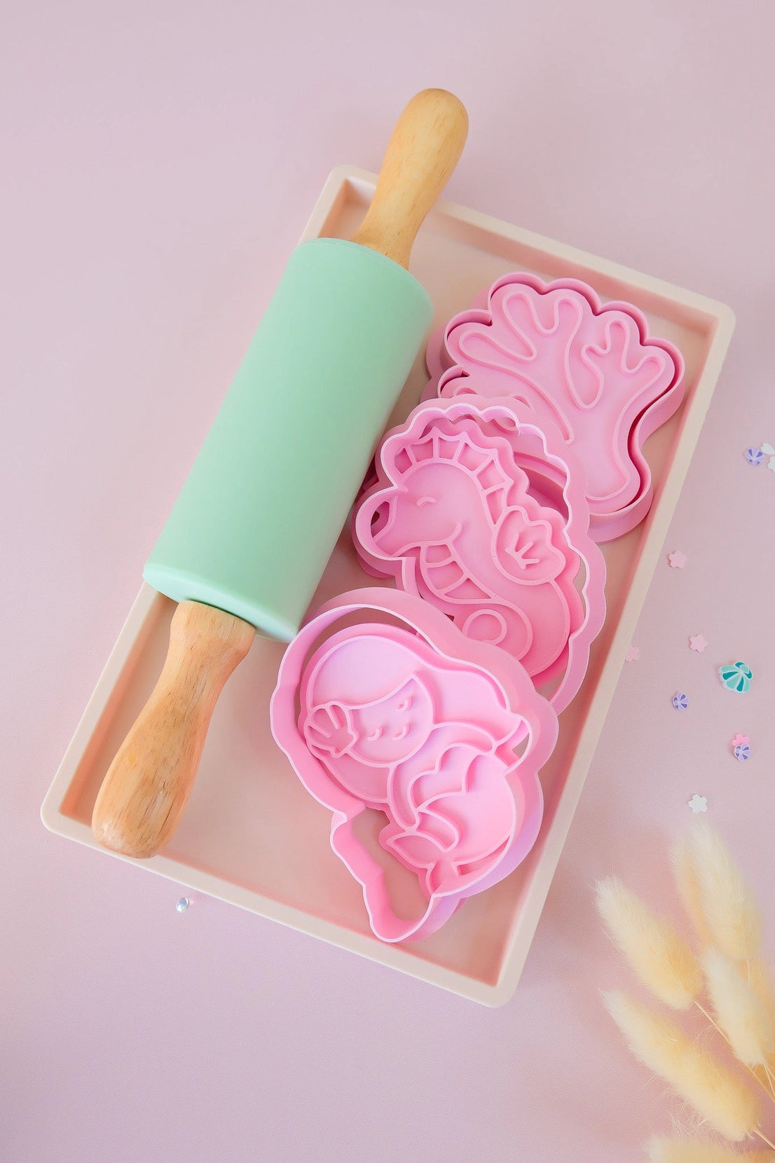 Mermaid - Eco Playdough Stamp