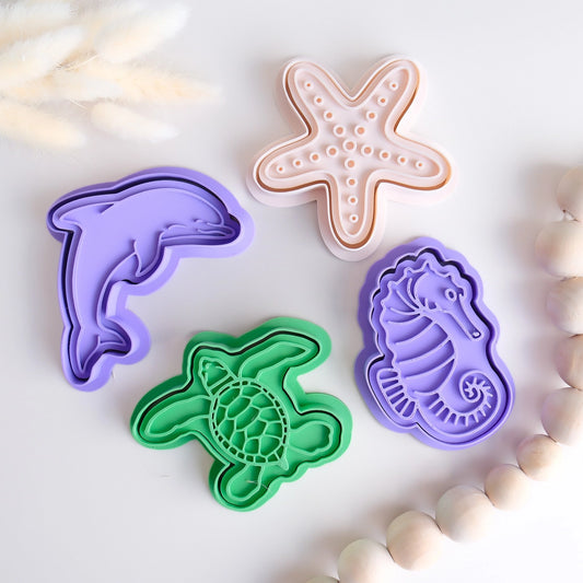 Seahorse- Eco Playdough Stamp