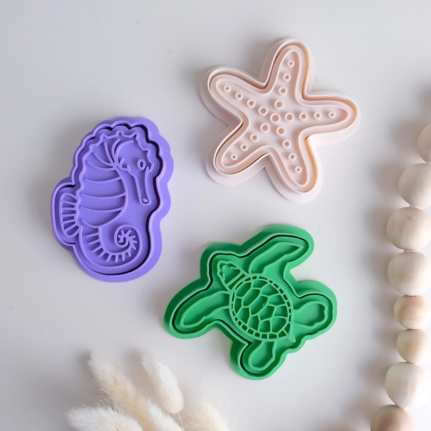 Seahorse- Eco Playdough Stamp