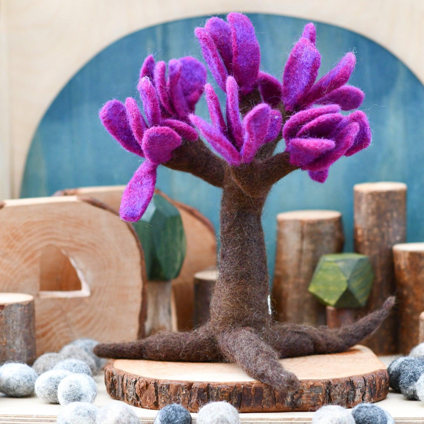 Felt Seasonal Tree - Spring