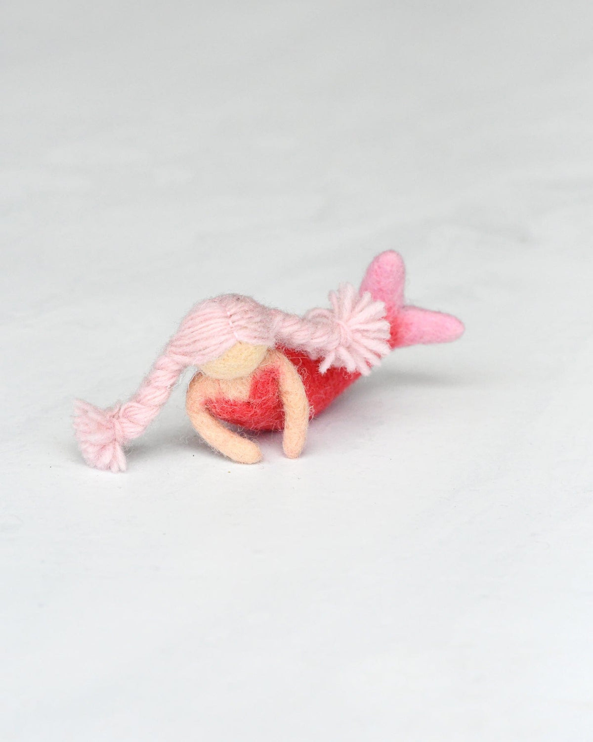 Felt Waldorf Mermaid - Pink Hair
