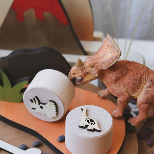 Dinosaur Wooden Stampers