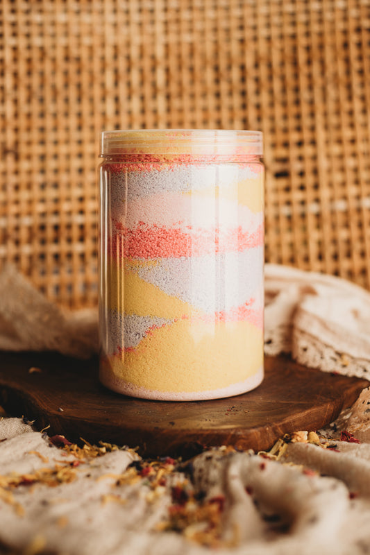 large Rainbow Ice Cream saltwater fizz potion 