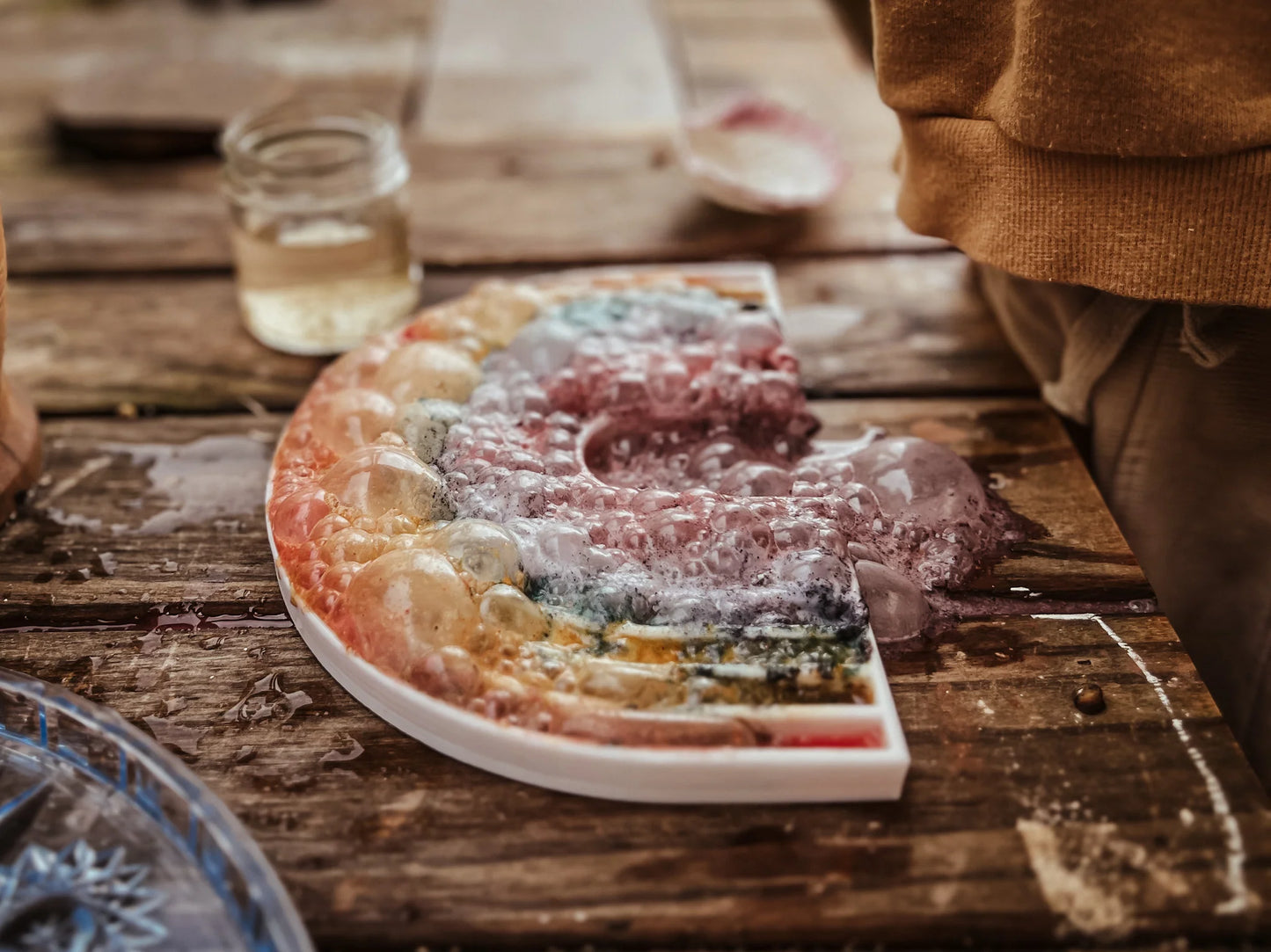 Large Rainbow Bio Tray