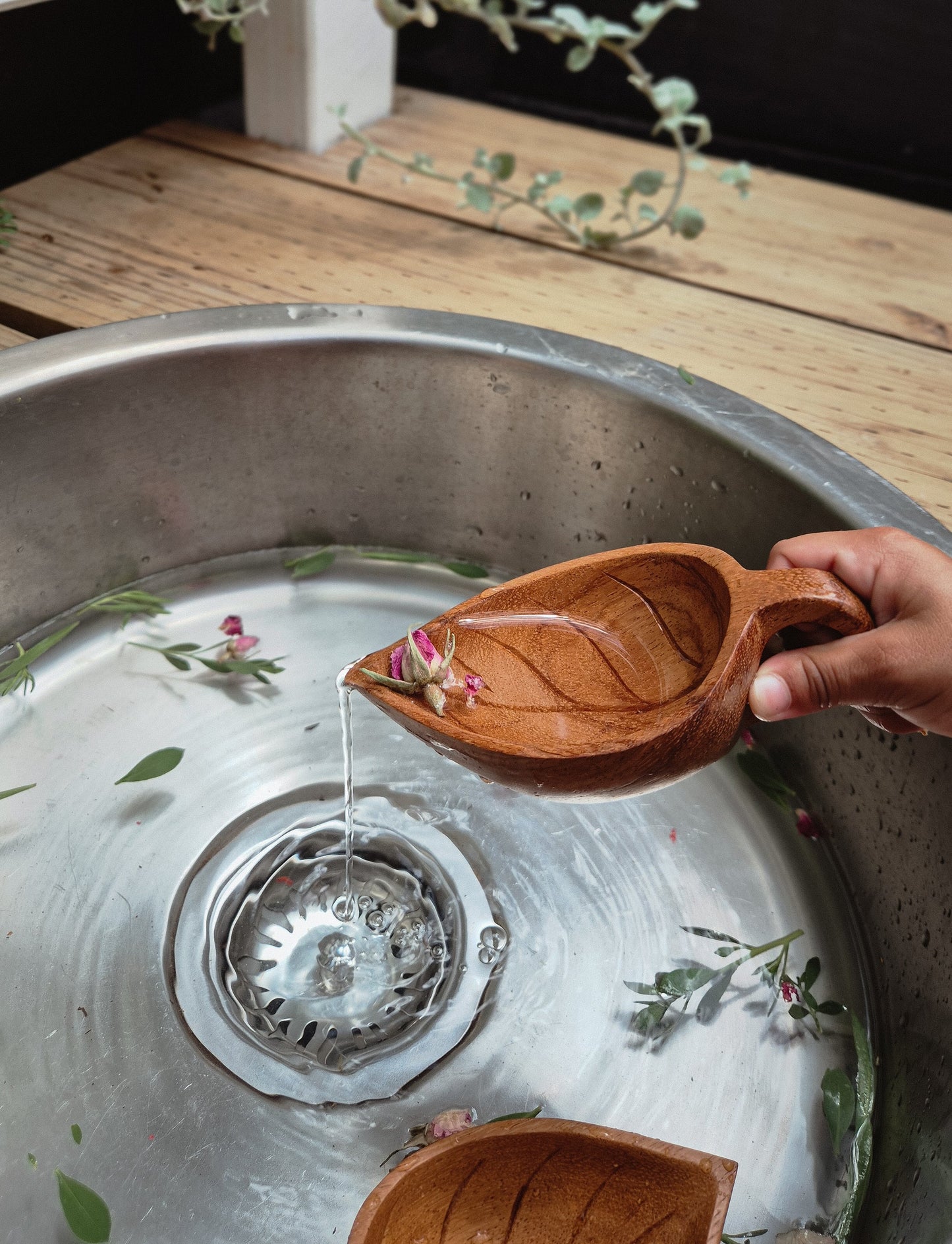 Leaf Juglet - Potion and Sensory play Tray