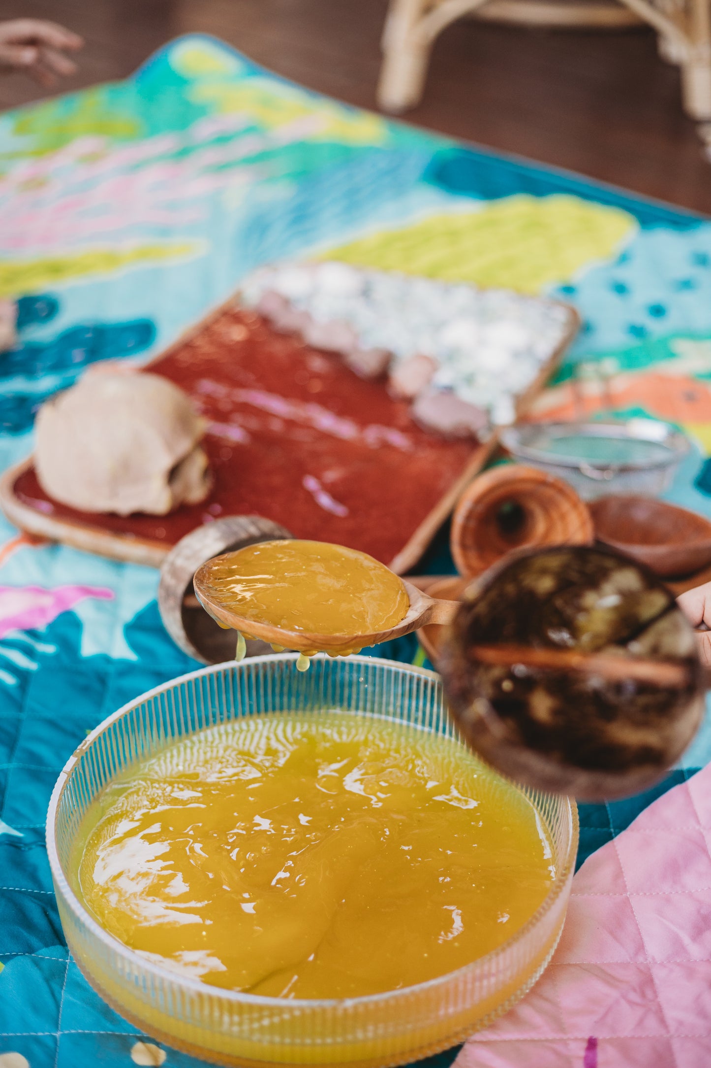 Pineapple Jelly - Yellow Coastal Jelly Sensory Slime