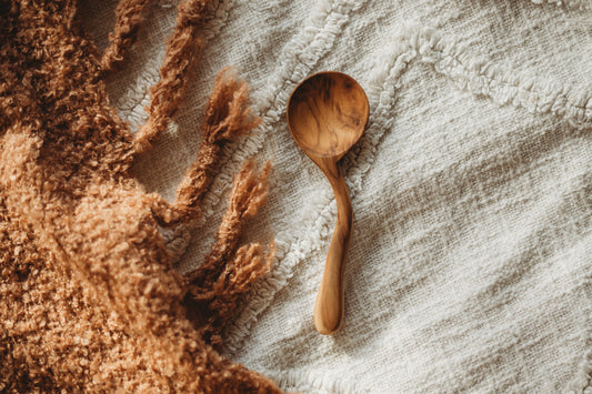 Teak Moon Spoon