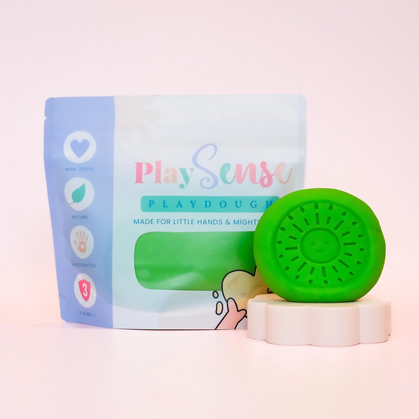 Play Sense Dough | Bright Green | Pear Scented