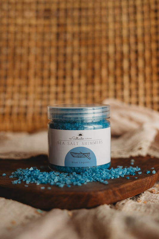 Blue Lagoon - Sea Salt Shimmers 200g