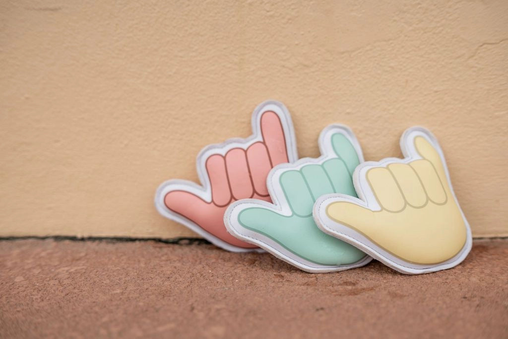 Sunset Sinking Shakas - Neoprene Dive Toys