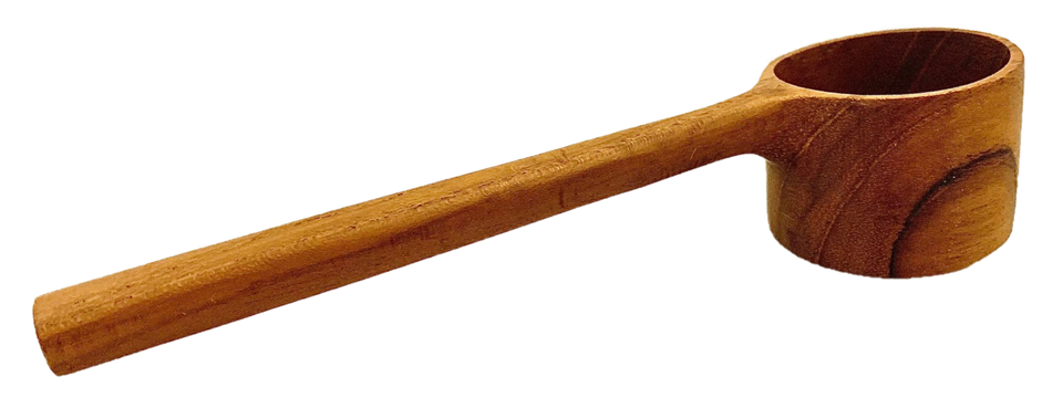 Teak Pot Scoop