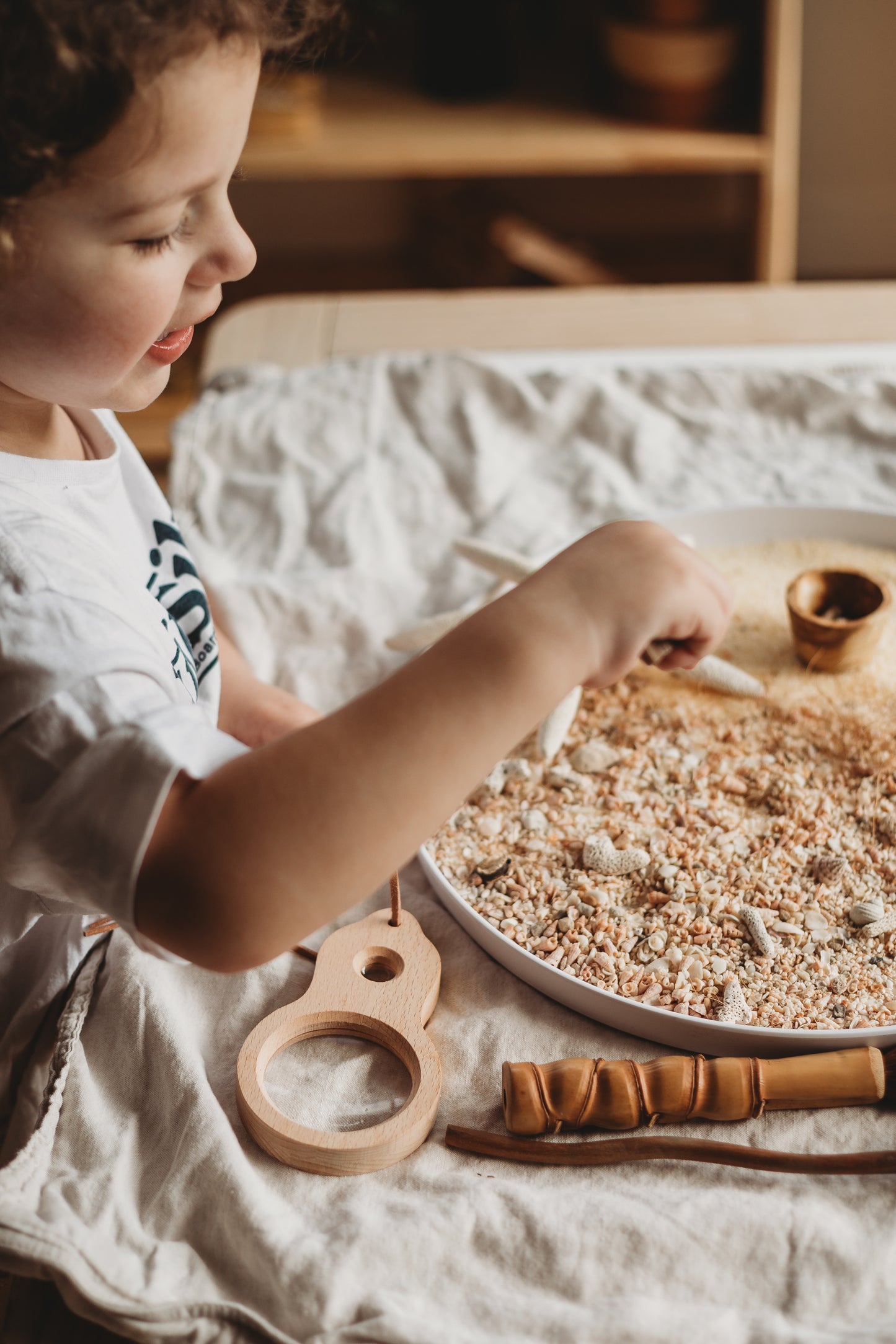 Shell Sand Sensory Base (Large) | Ocean & Beach Sensory Play