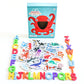 curious columbus Magnetic Sea Creatures & Letters