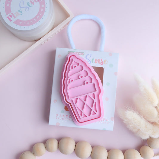 Ice Cream with Sprinkles - Eco Playdough Stamp