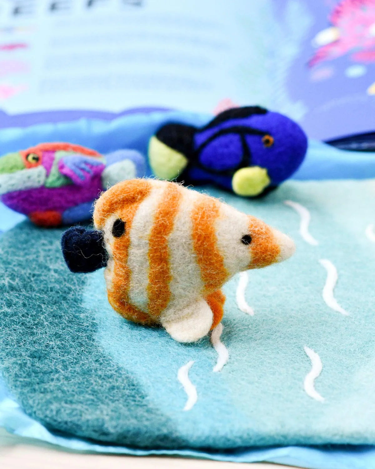 Felt Butterfly Fish Toy (Coral Reef Fish)