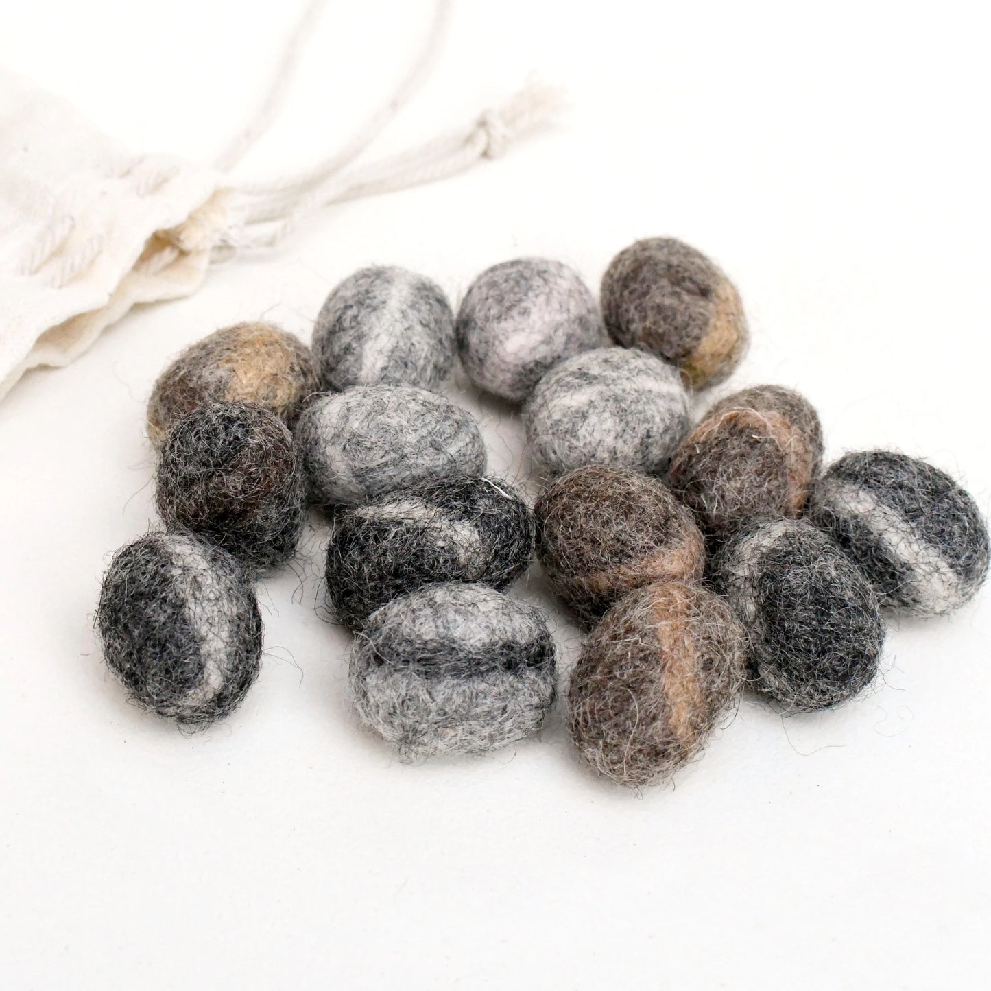 Felt Pebbles