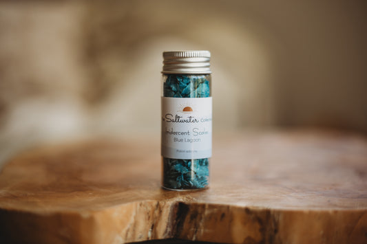 iridescent scales potion kit add on the saltwater collective blue lagoon