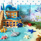 Large Sea and Rockpool Play Mat Playscape