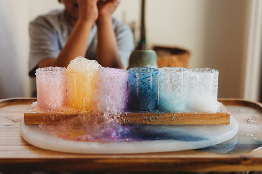 mango smoothy orange sensory potion kit fizz 250g the saltwater collective bath bomb fizzy bubbles