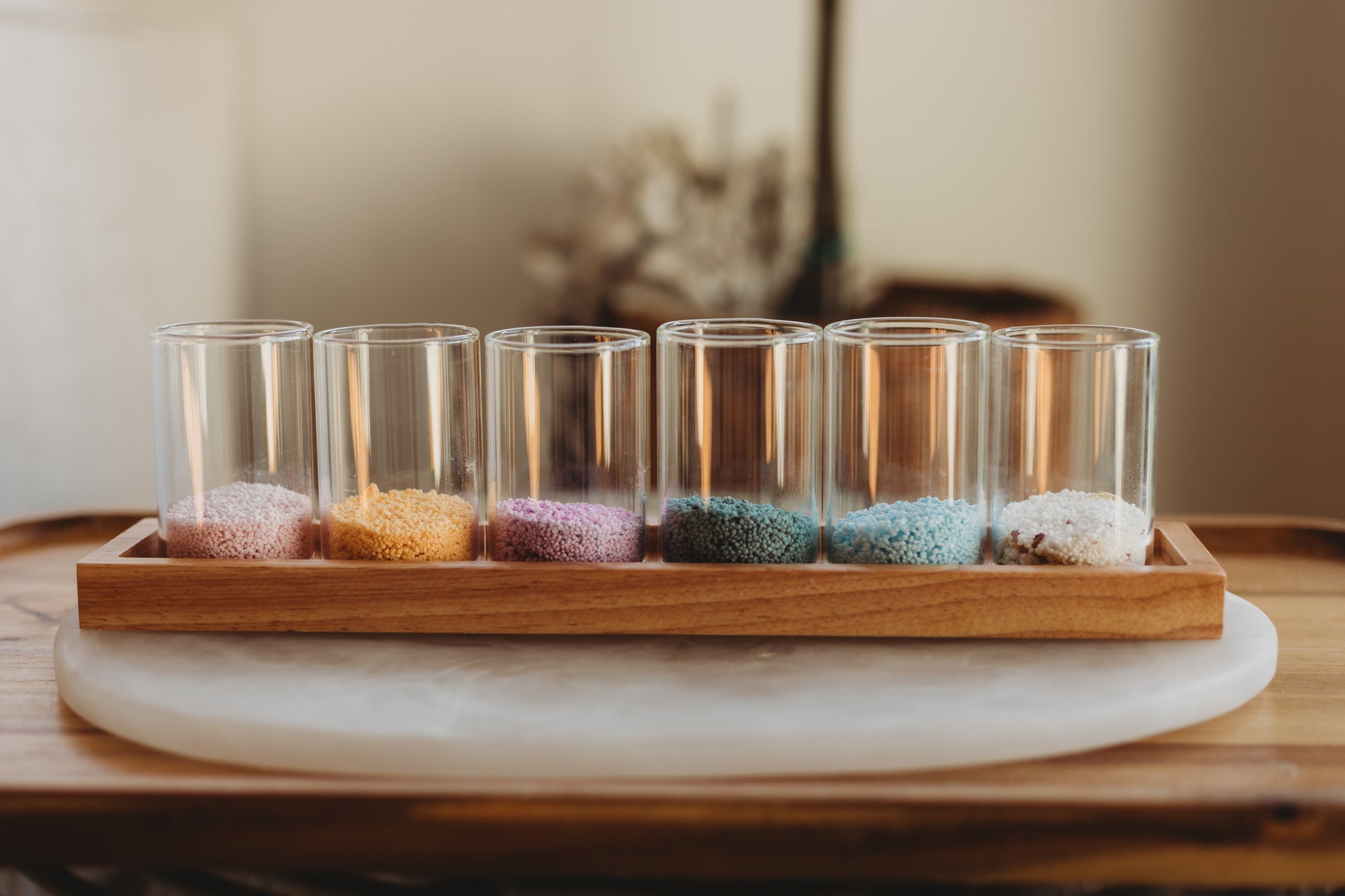 mermaid waters fuchsia pink purple sensory potion kit fizz 250g the saltwater collective bath bomb fizzy bubble