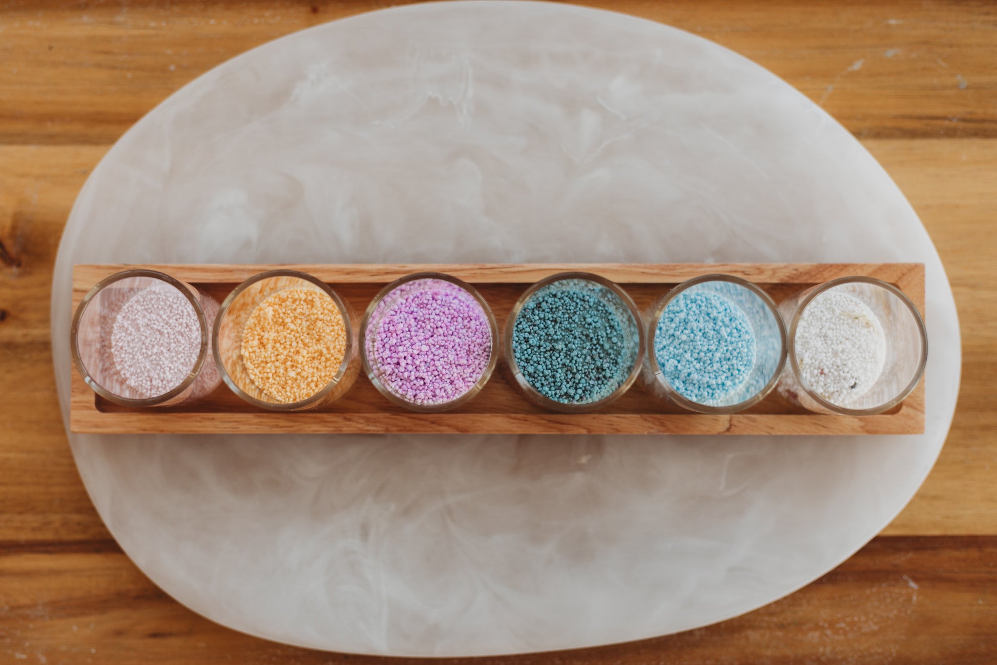 mermaid waters fuchsia pink purple sensory potion kit fizz 250g the saltwater collective bath bomb fizzy bubble