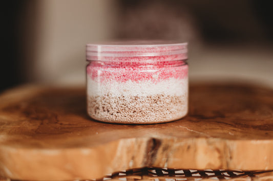 neapolitan ice cream brown white pink sensory potion kit fizz 250g the saltwater collective bath bomb fizzy bubble