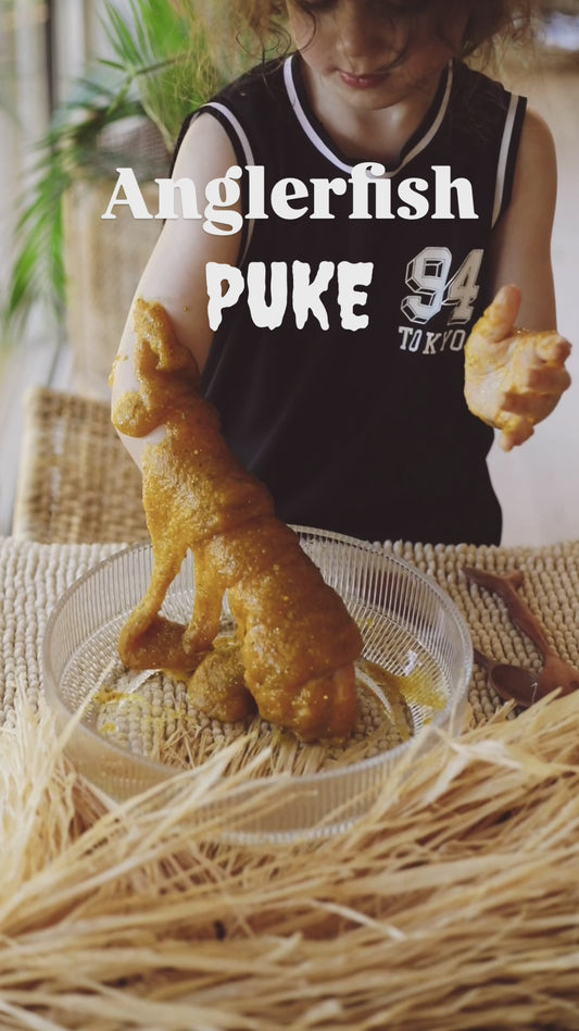 Anglerfish Puke - Yellow Ocean Goo Natural Sensory Slime