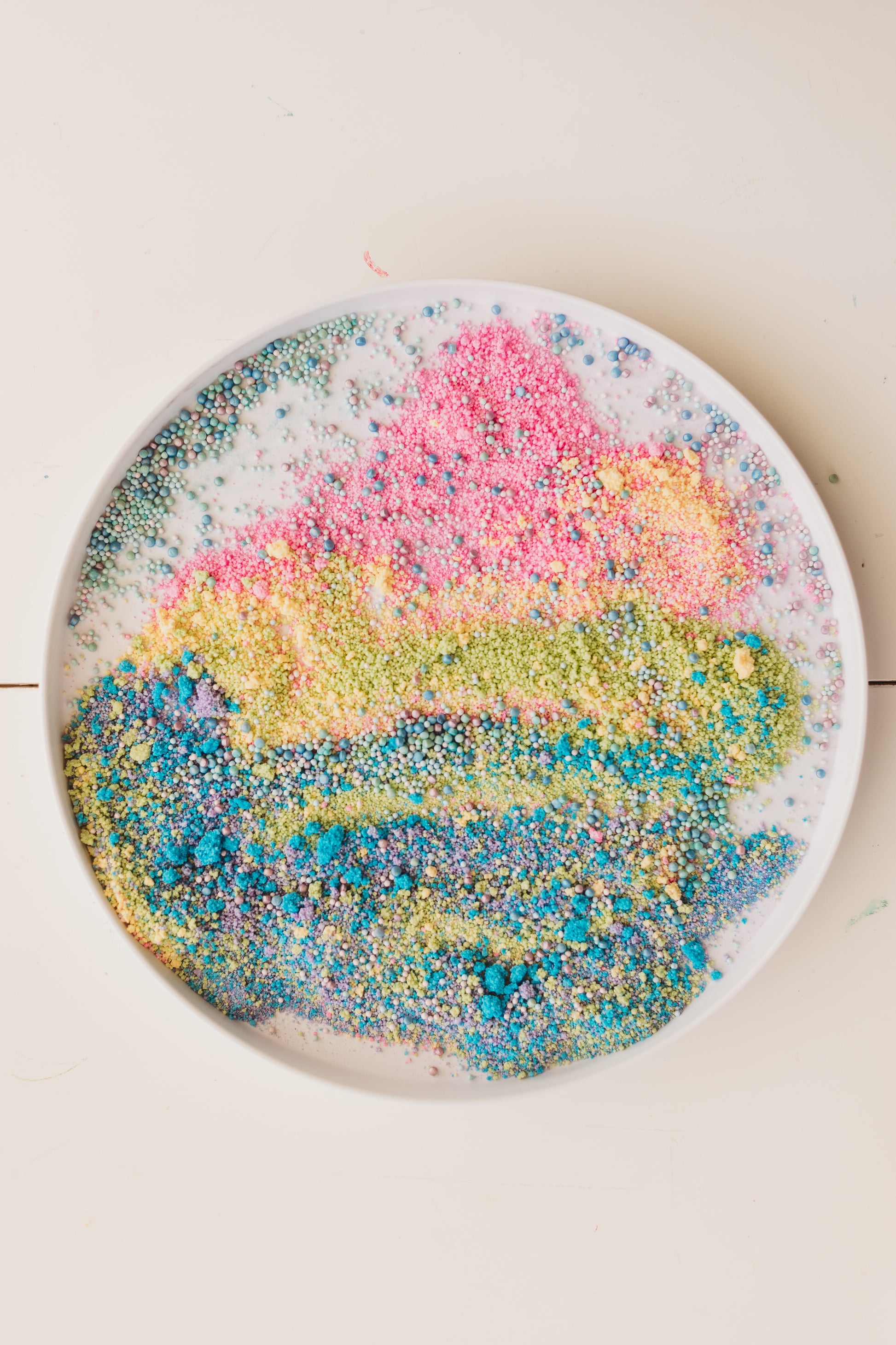 rainbow sensory potion kit fizz 250g the saltwater collective bath bomb fizzy bubble