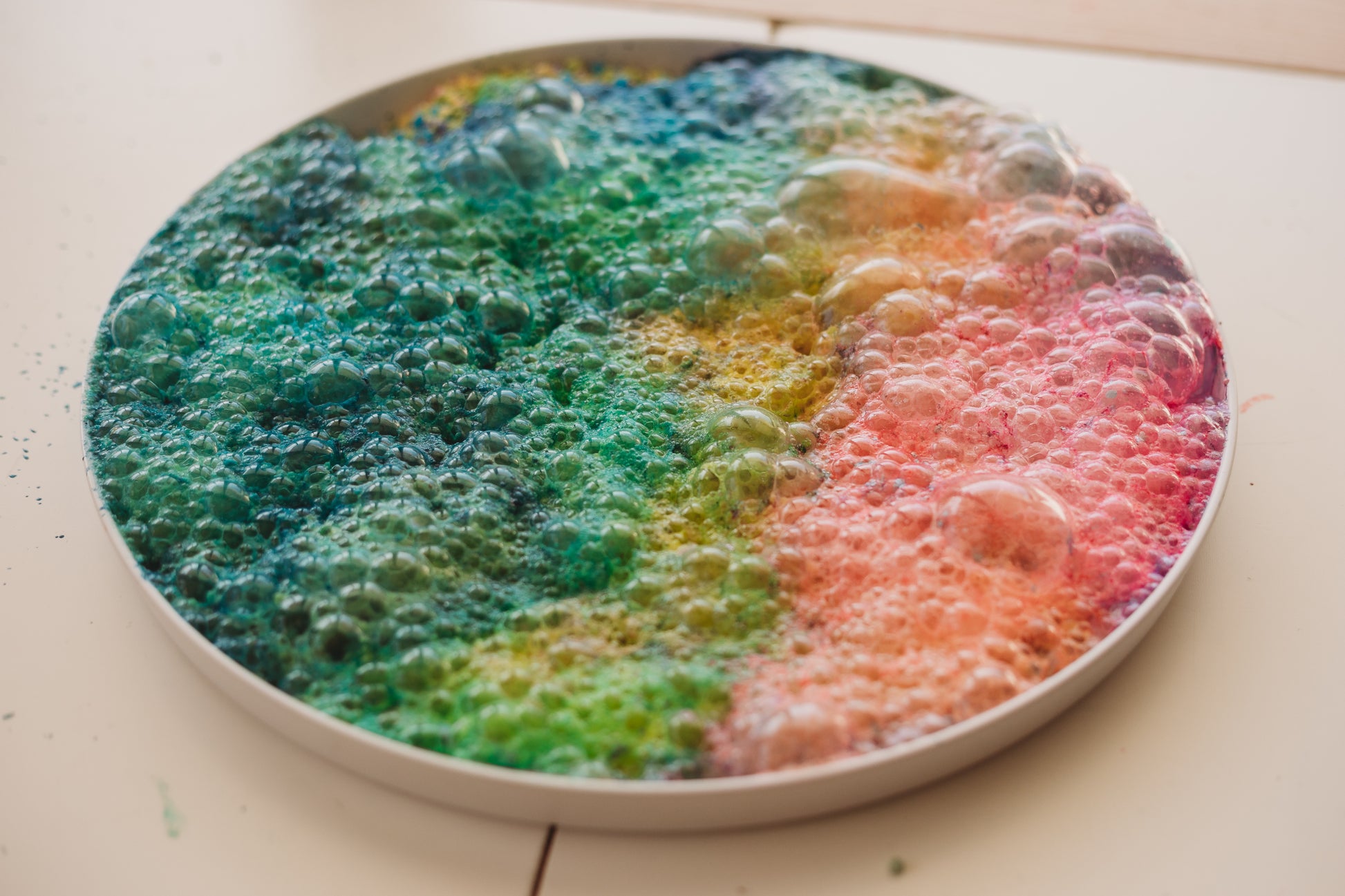 rainbow sensory potion kit fizz 250g the saltwater collective bath bomb fizzy bubble