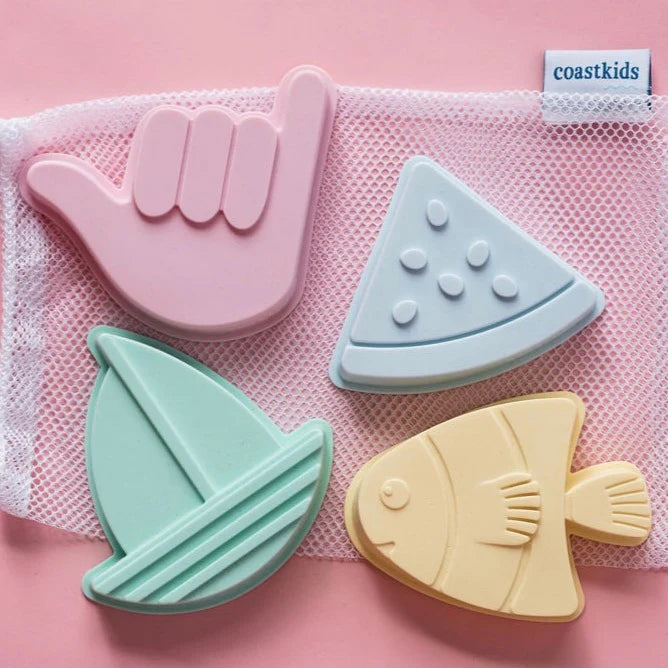 Shelly Beach Sand Moulds - Kids Sand Mould Set