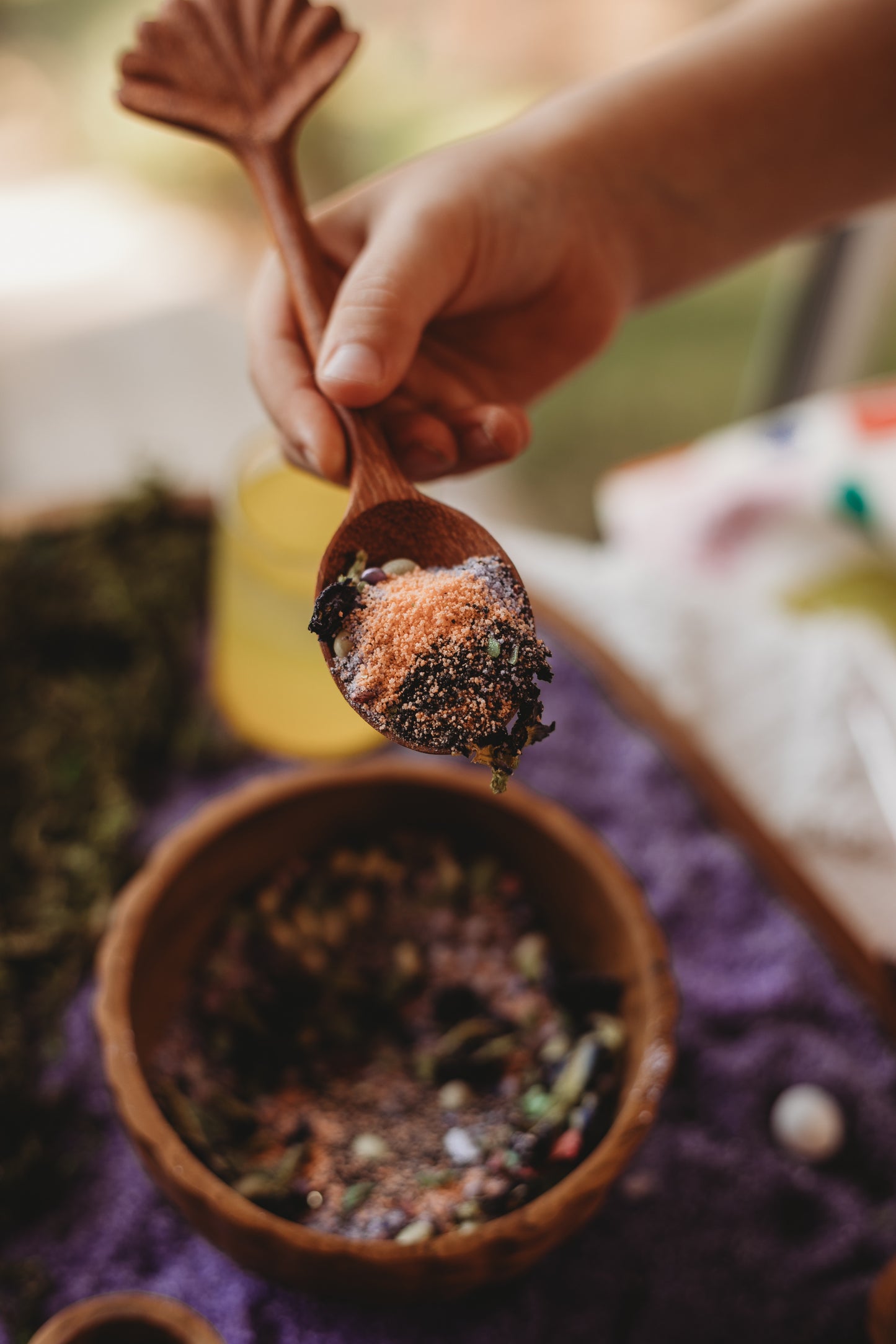 Spooky in the Deep Halloween Potion Kit - Large sensory play pouch