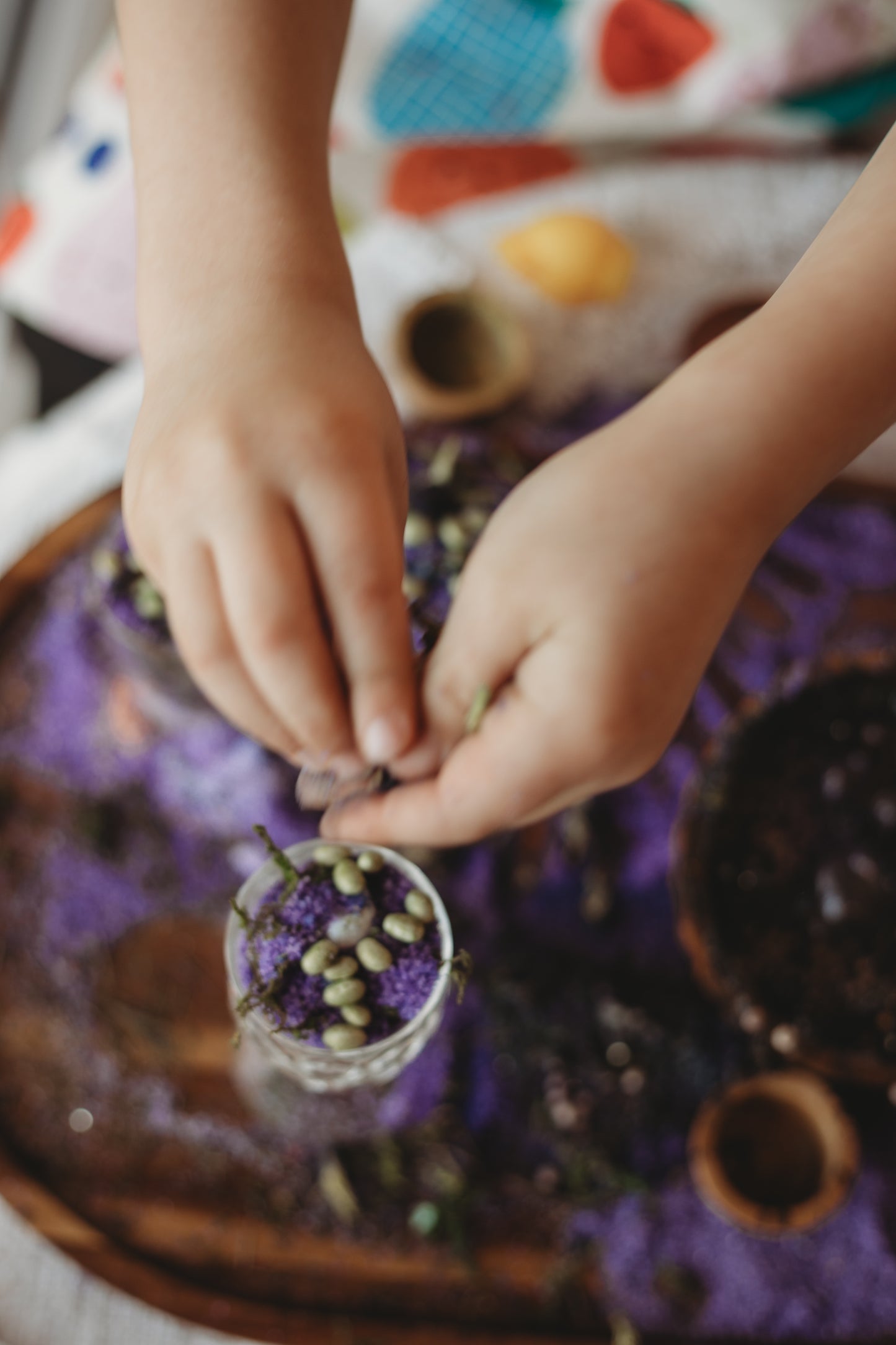 Spooky in the Deep Halloween Potion Kit - Large sensory play pouch