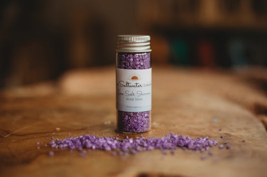 violet skies purple sea salt shimmers potion kit add on saltwater collective 